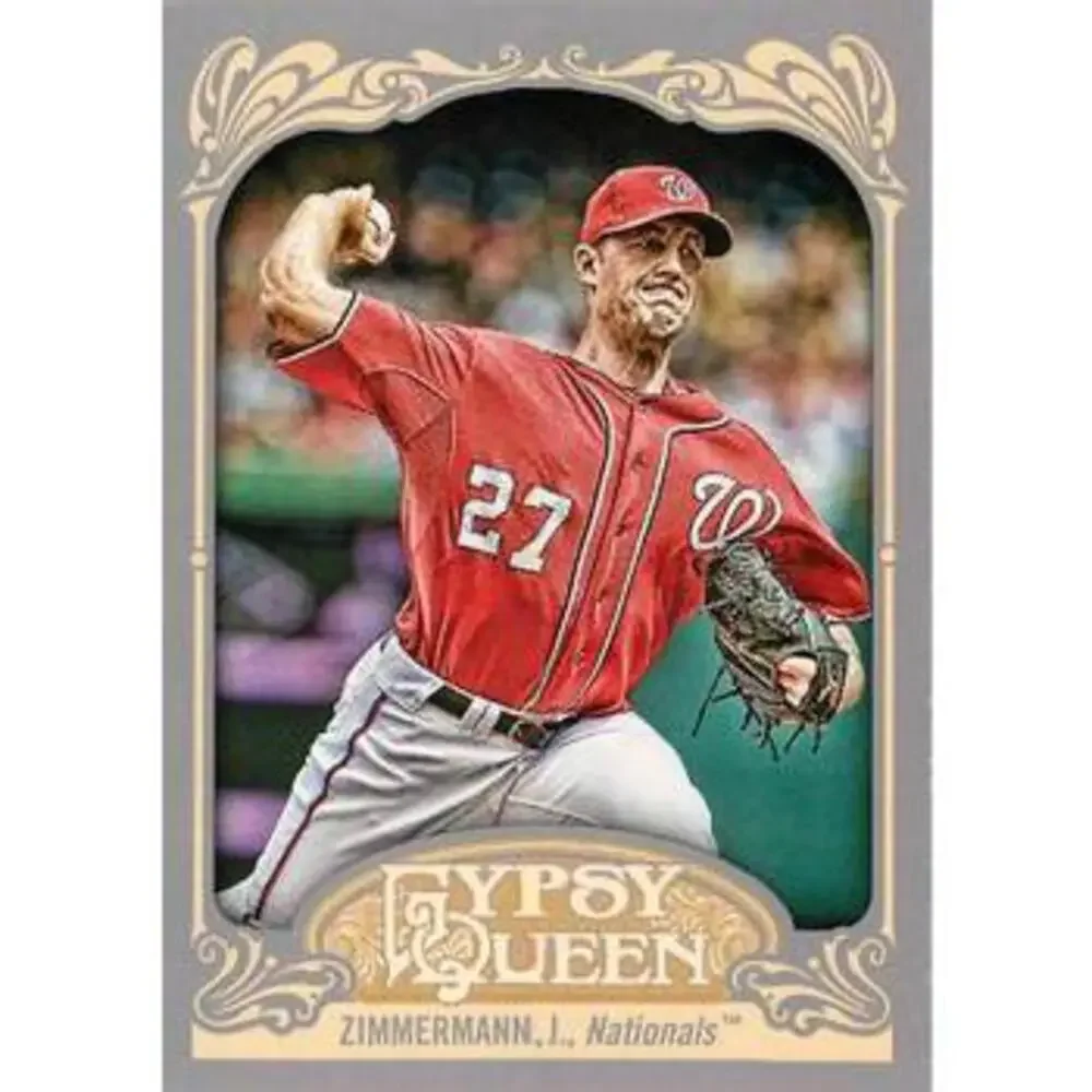 2012 Topps Gypsy Queen Jordan Zimmermann # 8 Washington Nationals